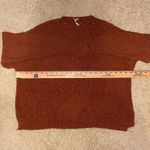 Free People Coco V-Neck twist front textured sweater terracotta size XS/S Photo 7