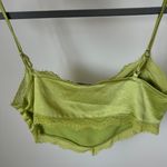 Motel Rocks Green Lace Trim Crop Top Photo 3