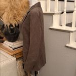 Paul Smith Striped Brown White 2 Button Blazer Size 12 Photo 1