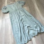 My Mum Made It Dress puff sleeve womens Blue (small) cottage feminine modest Photo 3