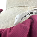 Amanda Uprichard  Vittoria Shift Dress Long Sleeve Purple‎ Burgundy Size Small Photo 9