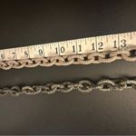 Chain Glittery Infinity Statement necklace Tri Photo 9