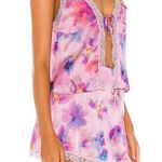 frankie's bikinis New NWT Juliet Lace Silk top and skirt set size M Photo 1