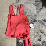 Free People NWT radiant watermelon wrap style top small Photo 1