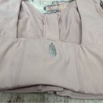 FP Movement Free People It’s An Illusion Crop Lined Zip Pink Sports Bra Top Sz M Size M Photo 3