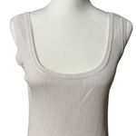 Ellen Tracy  White Tank Style Ribbed Lightweight Sweater Sz XS Photo 1