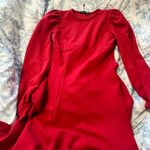 Boohoo Red Mini Dress Long Sleeve Photo 1