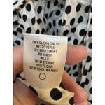 Milly  Jillian Dot Print Silk Off the‎ Shoulder Top Size P (0-2) Fabric Italy Photo 12