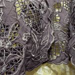 Urban Outfitters purple embroidered vest swallow birds floral small like new Photo 5