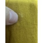 John Mark  Yellow Tunic Top Blouse M 3/4 Sleeve Lagenlook Buttons Photo 7