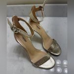 L'Agence Giselle II Ankle Strap Sandal in Gold Photo 4