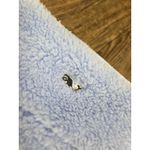 Vineyard Vines Women's Light Blue Plush 1/2 Half Zip Sweatshirt Pullover Large Photo 4