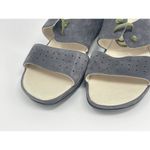 NWOB Camper Womens Girls Right Nubuck Leather Shoes Size 38 Grey Perforated Gray Photo 1