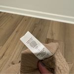 Coldwater Creek  smocked gauze textured pull on wide leg‎ pants tan beige size XL Photo 4