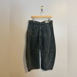 We The Free  Good Luck Mid-Rise Barrel Jean in Ian Indigo size 31 (12) Photo 2