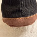 Tommy Bahama Vtg Black Brown Leather Satchel Handbag Photo 2