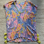 Lilly Pulitzer  El Bravo Way Coverup Tunic Size XS Photo 0