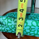 Marimekko Green and Blue Cosmetic Bag with Floral Design Photo 7