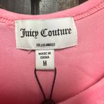 Juicy Couture  pink bling velour racerback crop top Photo 5