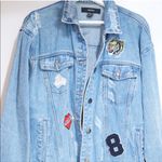 Forever 21 embroidered tiger Denim jacket Photo 3