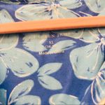 Lauren James floral blue white PJ sleepwear set sz XL Photo 92