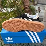Adidas Samba Black and Cream Sneakers Photo 3