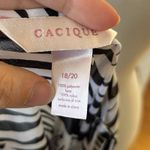 Cacique Y2K  Baby Doll Black & White Zebra Pink Lace Mini Slip Photo 4