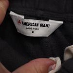 American Giant Women's Side Slit French Terry Short Size M Made In USA Gray Size M Photo 3