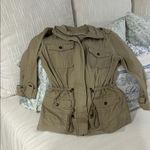 Giddy Up Glamour Women's Tan Utility Jacket Photo 3