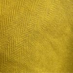 MIOU MUSE Mustard Yellow Linen Blend Crisscross Open Back Dress – Size M Size M Photo 9