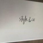 Style & Co New W Box Two-Piece Evening Sandals, size 6 M Photo 8