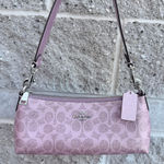 Coach  Charlotte Shoulder Bag In Signature Canvas ccl40 Photo 0