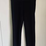 Betabrand  Classic Dress Pant Yoga Pant | Straight (Black) Size Large petite Photo 1