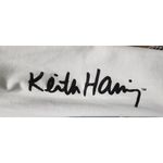 Keith Haring White Hoodie‎ Dancing Figures Circle Graphic Art Streetwear Pop Art Photo 3