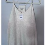 Versona  slinky cami v neck cream size medium NWT Photo 1