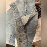 RE/DONE REDONE x Pam Anderson Mid Rise Wrap Denim Mini Skirt Maliblue Blue Size 26 Photo 11