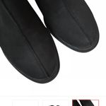 OTBT  clog mules Shoes Size 9.5. black leather Suede block heels NEW Photo 4