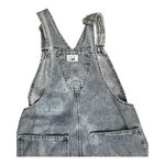 Lee Vintage  Dungarees Rivited Denim Blue Bib Overalls Size L Carpenter Patchwork Photo 11