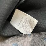 True Grit  Petit Leaves Dark Grey Blue Leaf Velvet Boxy Shirt L Photo 7