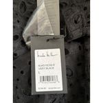 Nicole Miller Black Eyelet Jacket – Size Large – NWT – MSRP $138 Photo 1