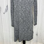 Sweet Pea Black Gray Ribbed Cardigan Size M Long Sleeve Lightweight Size M Photo 9