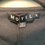 Motel Dress Jinsuen Size Medium Black Mini Classic Little Black Dress Photo 2