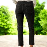 Free People NWT  We the Free Beacon Slim Crop Jeans | Black Quartz | 25 Photo 1