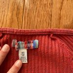 Urban Outfitters berry red ribbed square neck long sleeve top Photo 6