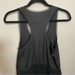 Greylin  Dress Black Sleeveless Bodycon Ruched Ruffle Cocktail Dress Photo 3