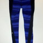 Alo Yoga Illusion 3 Legging High Waisted Patterned 7/8 Arctic Royalty Black 6 S Photo 4