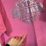 ✨ Harley Davidson Women’s Pink Silver Philadelphia Pennsylvania Shirt XL Pink Photo 4