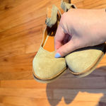 Lucky Brand suede mary Jane pums western coquette coastal shoes Photo 2