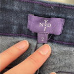 NYDJ  Dark Wash High Rise Skinny Jeans Ankle Fit Womens 2 Blue Denim Stretch Photo 8