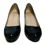 Minelli Heeled Patent Leather High Heels Black 40 Size 10 Photo 2